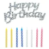 Card Factory Silver Happy Birthday Cake Topper & 12 Candles