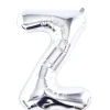 Outlet Silver Letter Z Air-Inflated Balloon Balloons For Him|Balloons For Her