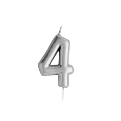 Card Factory Silver Number Cake Candle (0-9)