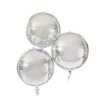 Card Factory Silver Orb 15-Inch Foil Balloons - Pack of 3