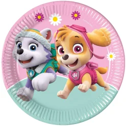 Card Factory Skye & Everest Paw Patrol Party Tableware & Decorations Bundle - 16 Guests