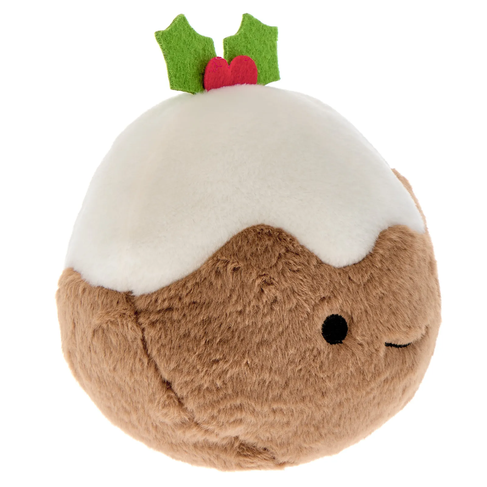 Kids Card Factory Small Christmas Pudding Soft Toy