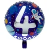 Kids Card Factory Spaceman 4 Today 18-Inch Foil Helium Balloon