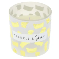 Card Factory Sparkle & Shine Let's Celebrate Champagne & Strawberries Scented Candle