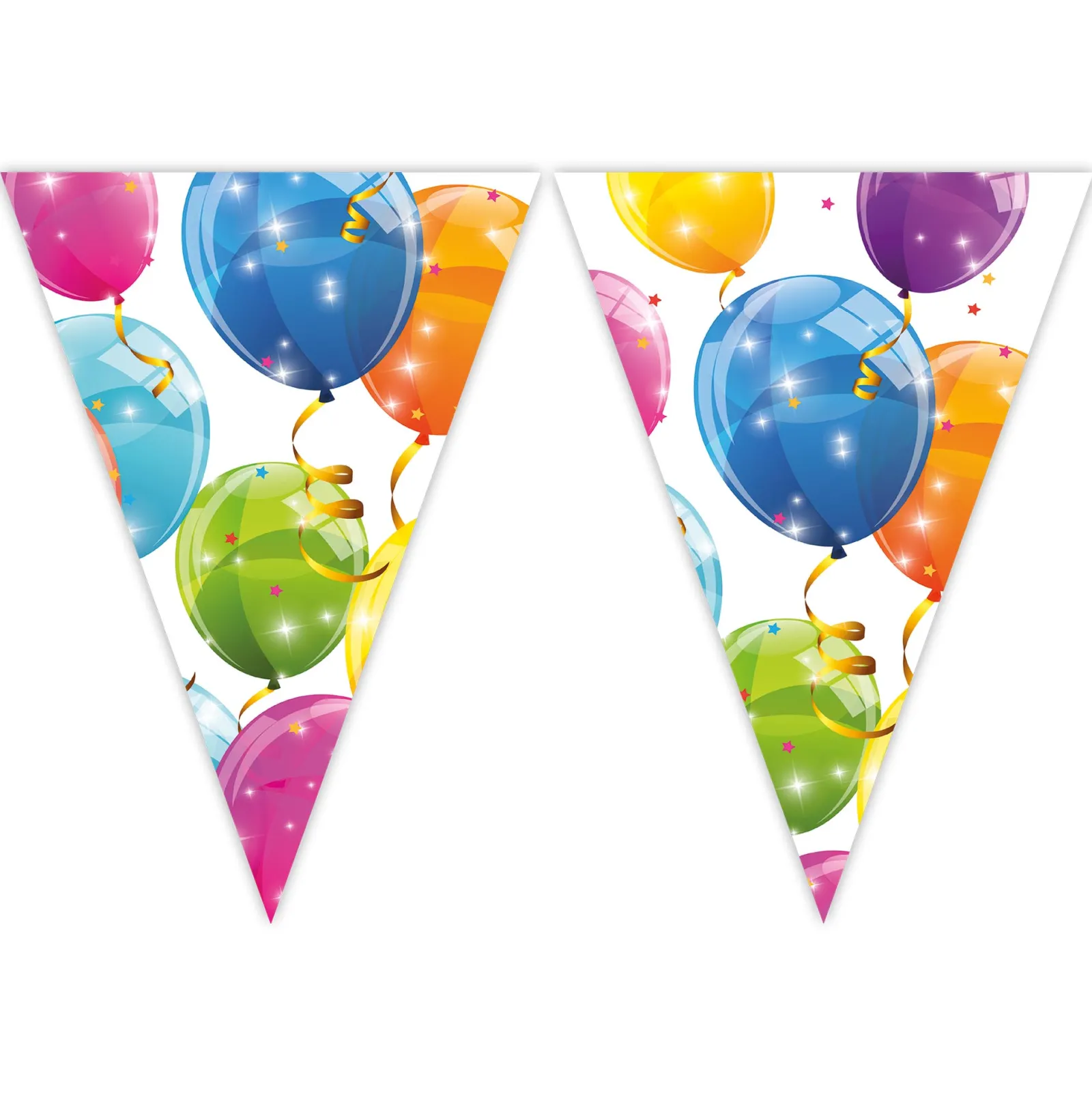 Sparkling Balloons Part Tableware & Decorations Bundle - 16 Guests Tableware|Birthday Party