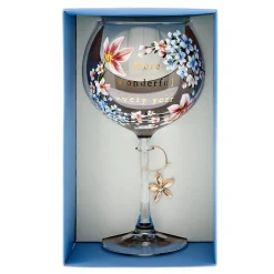 Card Factory Special Birthday More Wonderful Every Year Gin Glass