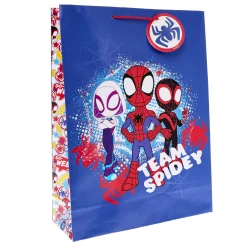 Kids Card Factory Spidey & His Amazing Friends Extra Large Portrait Gift Bag With Mask