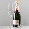 Card Factory Spiral Champagne Flutes - Set of 2