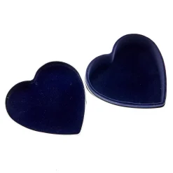 Stainless Steel Diamante Heart-Shaped Jewellery Box Jewellery & Keepsakes|Anniversary Gifts
