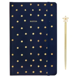 New Star Notebook & Pen Gift Set Notebooks & Stationery|Birthday Gifts