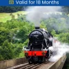 Online Steam Train Experience for Two Gift Experience Day Experience Days|Engagement Gifts