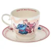 Hot Stitch & Angel You're My Fave Mug & Saucer Mugs|Gifts For Her