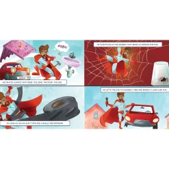 Hot Super Dad! Personalised Storybook Books|Gifts For Him