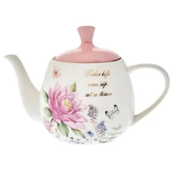 Card Factory Take Life One Sip At A Time Tea Pot