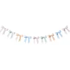Clearance Tea Party 3D Card Bow Garland 2.5m Banners & Bunting|Gender Reveal Party