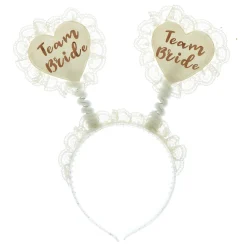 Outlet Team Bride Lace & Rose Gold Bopper Bags & Favours|Hen Party