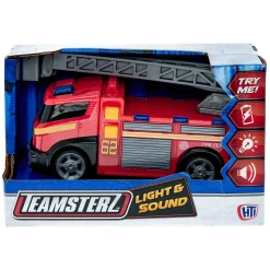 Kids Card Factory Teamsterz Small Lights & Sound Fire Engine