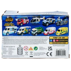 Kids Card Factory Teamsterz Small Lights & Sound Fire Engine