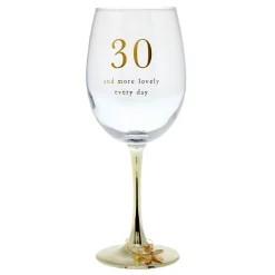 Sale 30th Birthday Wine Glass 30Th Birthday|Glassware