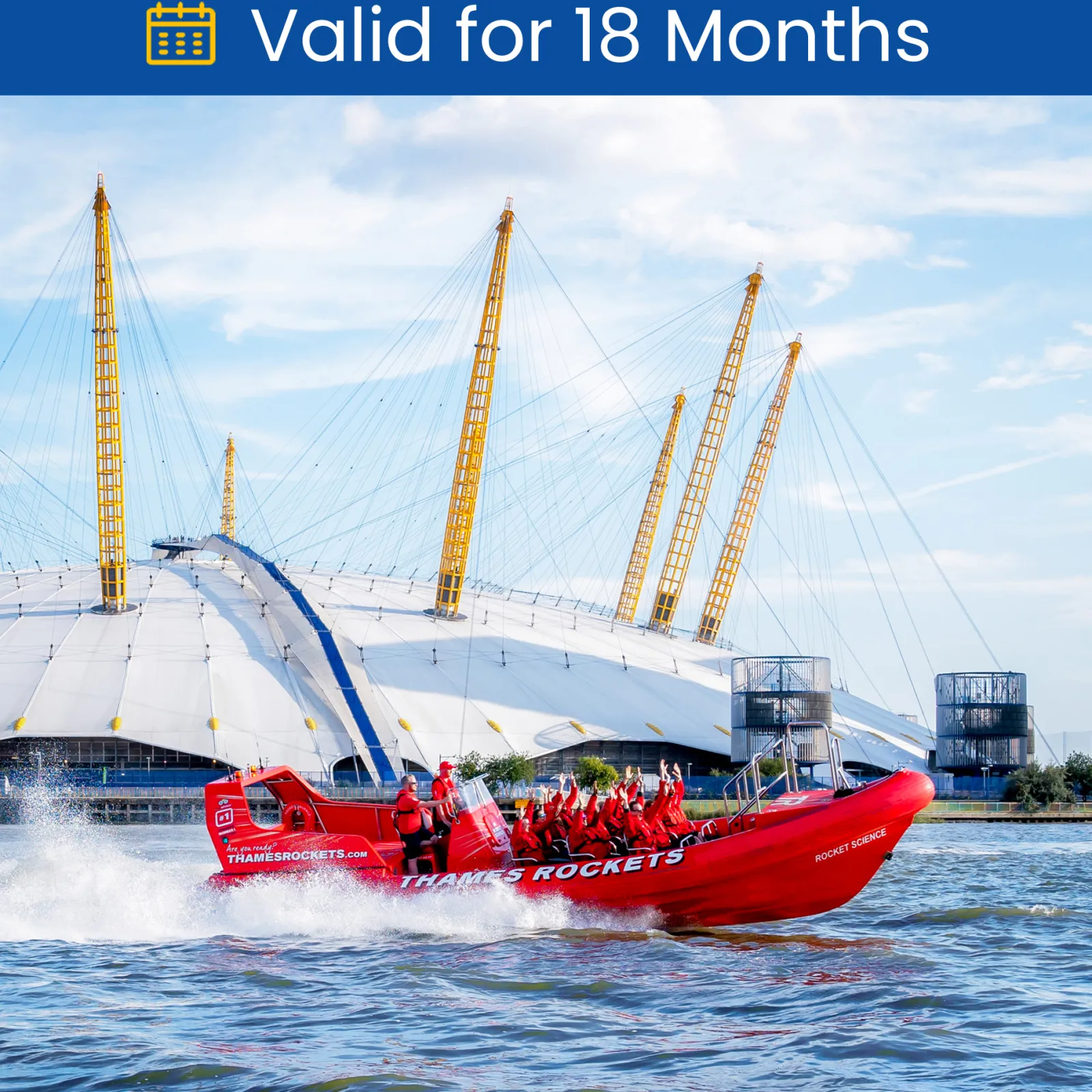 Thames Rockets Speedboat Gift Experience Day Experience Days|Anniversary Gifts