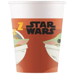 Card Factory The Mandalorian Birthday Party Tableware & Decorations Bundle - 16 Guests
