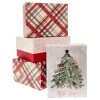 Kids Card Factory Traditional Christmas Gift Boxes - Set of 4