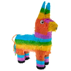 Online Traditional Donkey Rainbow Pinata Birthday Party|Piñatas