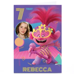 Clearance Trolls Editable Age Photo Card - Poppy Kids Tv & Film|Editable Age