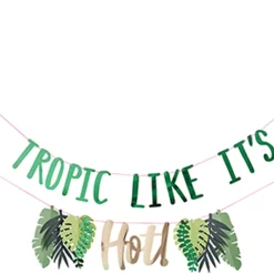 Card Factory Tropic Like It's Hot Party Banner