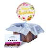 Kids Card Factory Tropical Happy Birthday Balloon & Lindt Chocolates