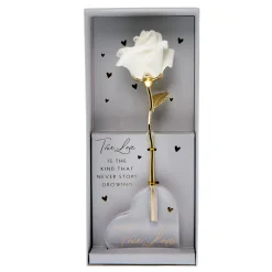 Card Factory True Love Ornamental Flower