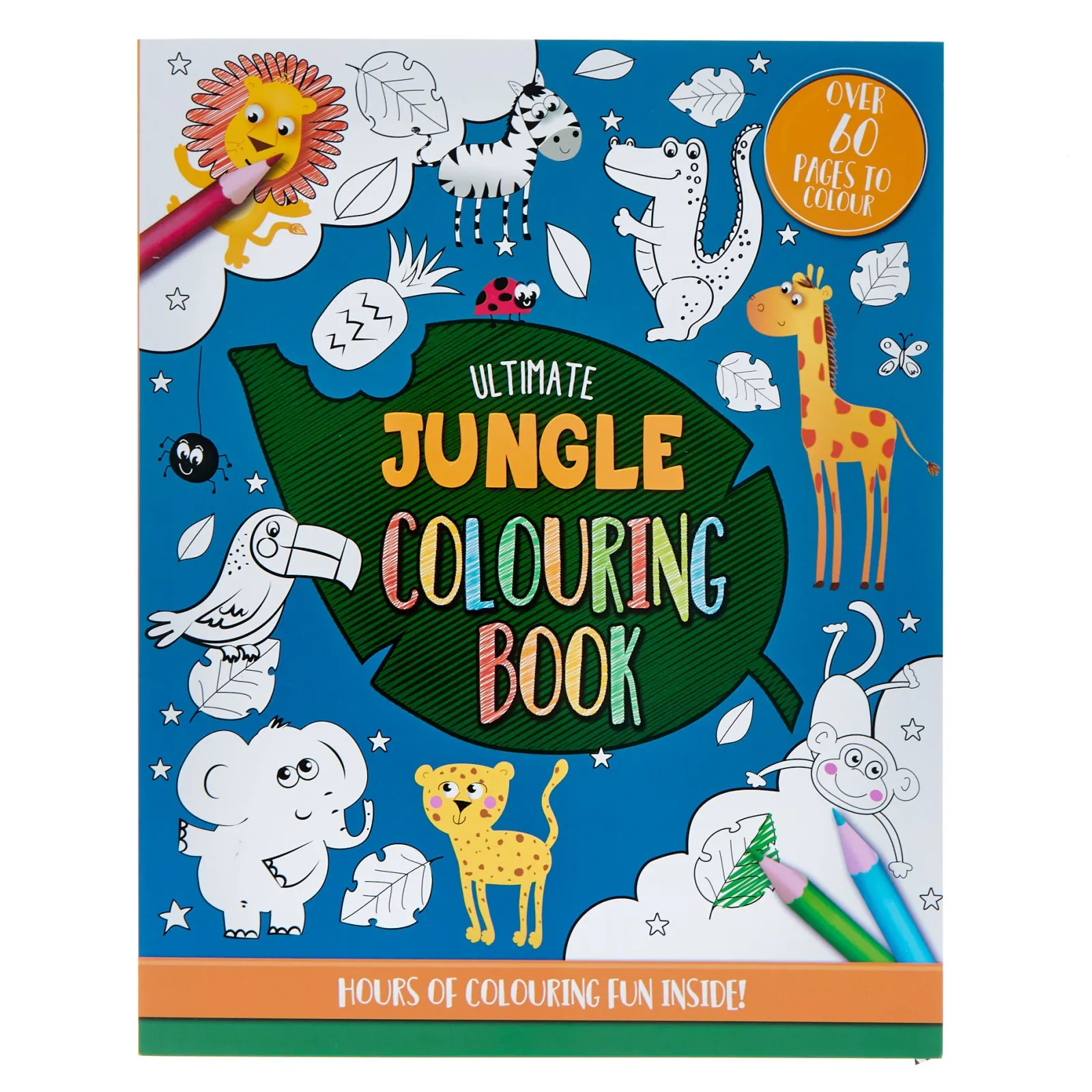 Kids Card Factory Ultimate Jungle Colouring Book