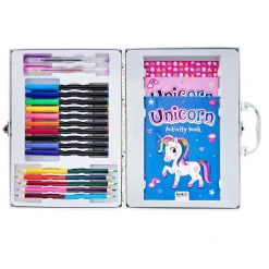 Clearance Unicorn Colour & Carry Activity Case Kids Toys & Games|Notebooks & Stationery