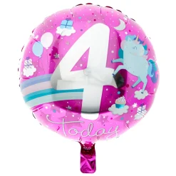 Sale Unicorn 4th Birthday Balloon Bouquet - DELIVERED INFLATED! Kids Birthday Party|Balloons For Kids