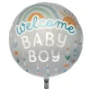 Card Factory Welcome Baby Boy 31-Inch Foil Helium Balloon