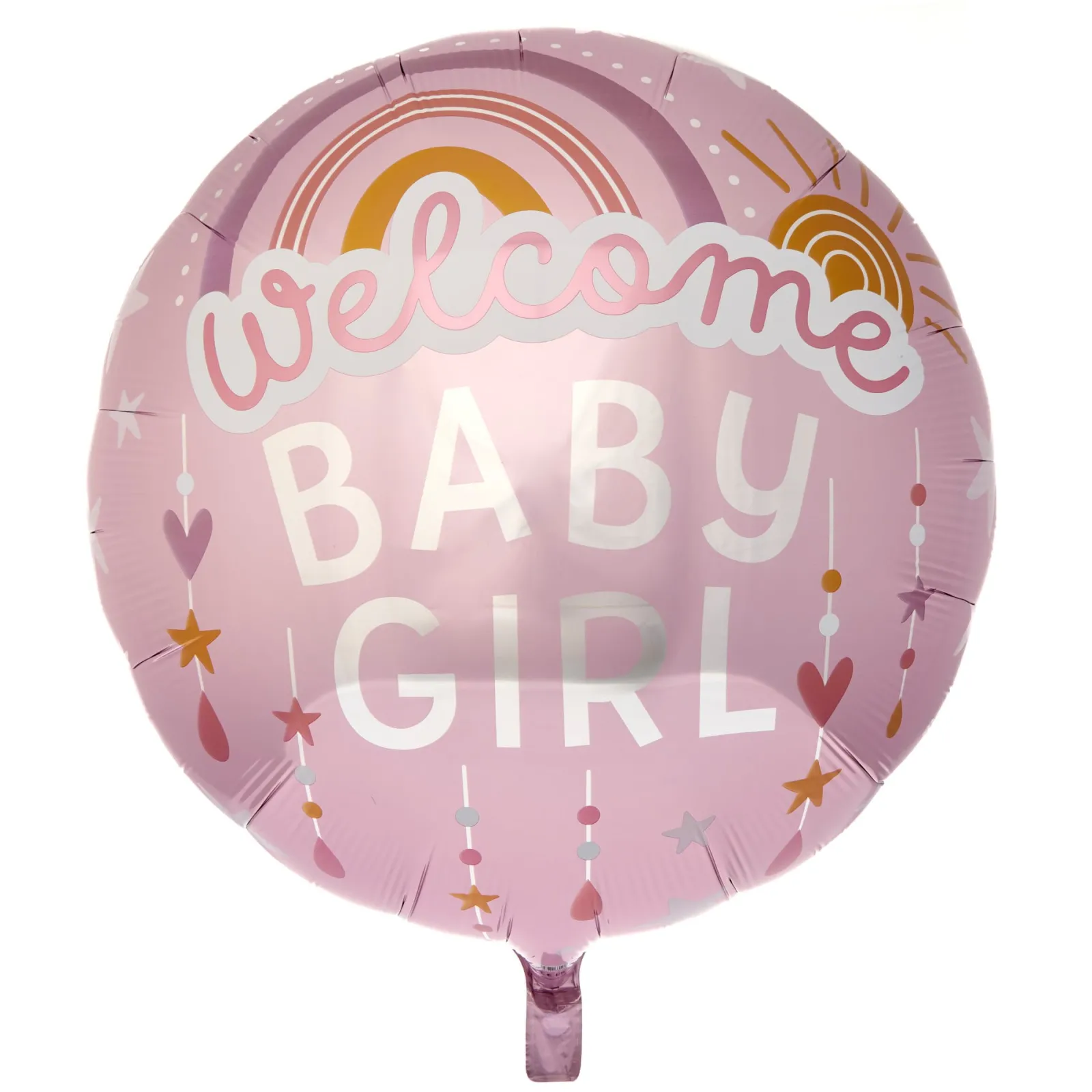 Sale Welcome Baby Girl 31-Inch Foil Helium Balloon Helium Balloons|Foil Balloons