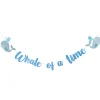 Clearance Whale Of A Time Tassel Card Banner Banners & Bunting|Birthday Party
