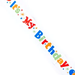 Discount White It's My Birthday Sash Birthday Party|Badges