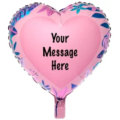 Discount Write-On 18-Inch Tropical Heart Foil Helium Balloon With Pen Birthday Party|Balloons For Her