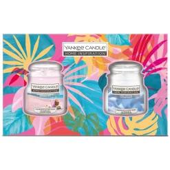 Best Yankee Candle Home Inspiration Summer Daydream & Soft Cotton Small Jars Gift Set Gift Sets|Scented Candles