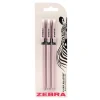 Best Zebra Z-Grip Rose Gold Ballpoint Pens - Pack of 3 Kids Notebooks & Stationery|Gifts For Kids
