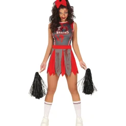 Best Zombie Cheerleader Adult Fancy Dress Costume Fancy Dress|Halloween Party