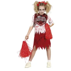 Card Factory Zombie Cheerleader Children's Fancy Dress Costume