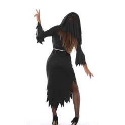 Card Factory Zombie Nun Adult Fancy Dress Costume