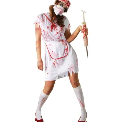 Card Factory Zombie Nurse Adult Fancy Dress Costume